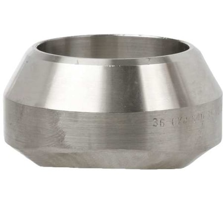 Zoro Select Weld Outlet, 316 Stainless Steel, 3/8 in x 3/8 in, Butt Weld x Socket, Class 3000  4307003210