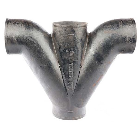 Zoro Select Figure Five Combo Figure Five, 3" x 4" Pipe, Female Socket, Cast Iron, 0 psi 228062