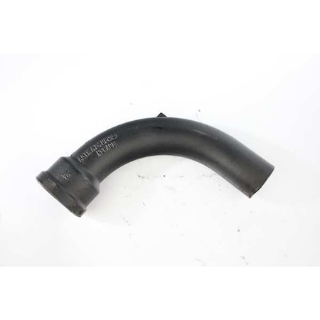 Zoro Select Long Sweep Long Sweep Bend 90 Degrees, 8" Pipe, Female Socket, Cast Iron, 0 psi SVFLSB80