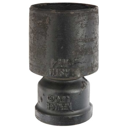 Zoro Select Reducer Reducer, 6" x 8" Pipe, Female Socket, Cast Iron, 0 psi SVFRED86