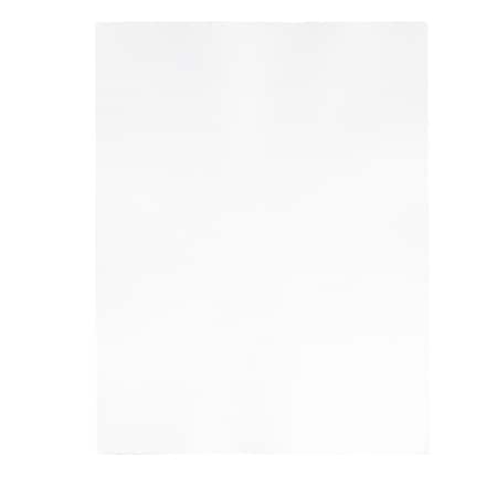 Brady Precut Label Sheet, White, Vinyl, PK50 151578