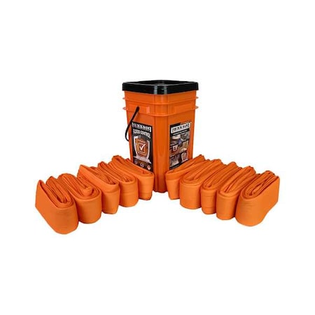 Quick Dam Indoor Water Dam Fld Bckt Kt, 10ft WUGG10-10