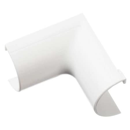 D-Line 90 Degree Internal Elbow, 1 1/4 in L, PVC, White FLIB2010W