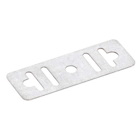 D-Line Cable Clip, Stainless Steel, Natural, 56 mm L, 100 PK SAFEDFCLIP30/100
