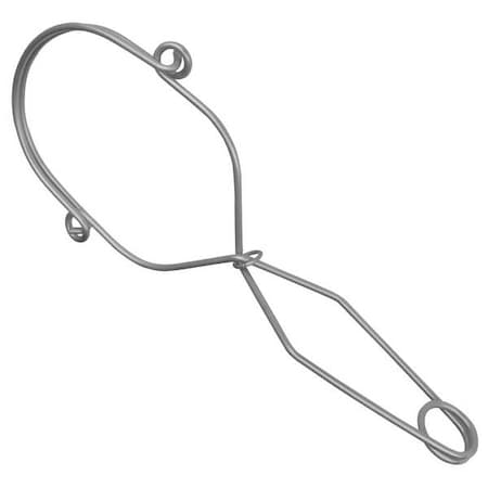 Falltech Pipe Anchor, 15 in Length, 425 lb Weigth Capacity, Stainless Steel Anchor, Fixed D-Ring 7403