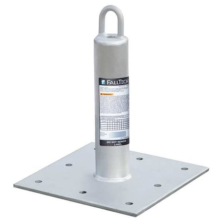 Falltech CB Anchor, 310 lb Weigth Capacity, Steel Anchor, Fixed D-Ring, 1 Workers per System 78012CSWE