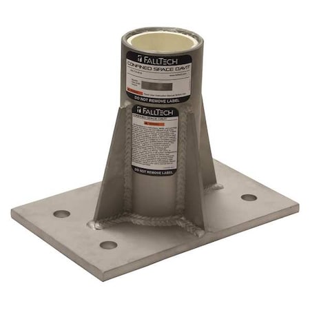 Falltech Permanent Sleeve, SS Base, Gold, 9 in H 65040CMS