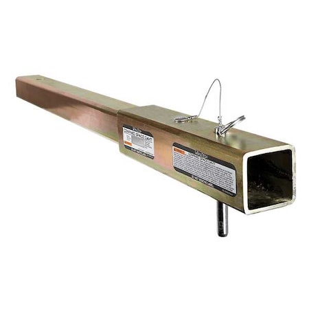 Falltech Vehicle Hitch Mount Extender, Plated 651102