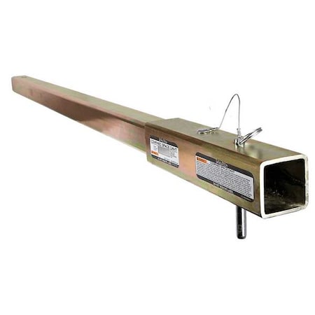 Falltech Vehicle Hitch Mount Extender, Plated 651104