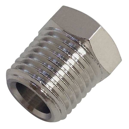 Legris Reducing Adapter Brass Reducing Adapter, 1/8 in Female BSPP X 1/2 in Male BSPT 0904 10 21