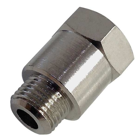 Legris Male x Female Equal Extended Adapter Brass Equal Extended Adapter, 1/8 in Male BSPP X 1/8 in Female 0907 00 10