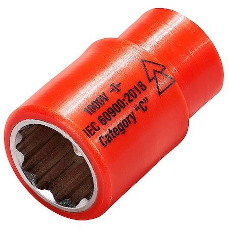 Itl 3/8 in Drive Insulated Socket 11/16 in 01731