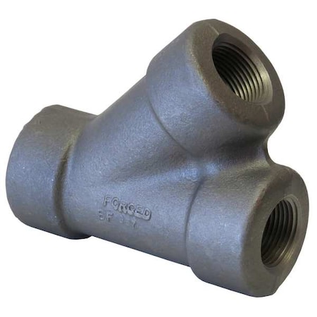 Anvil Lateral Wye Lateral, 1-1/4" Pipe, FNPT, Forged Steel, Class 3000 0361109861