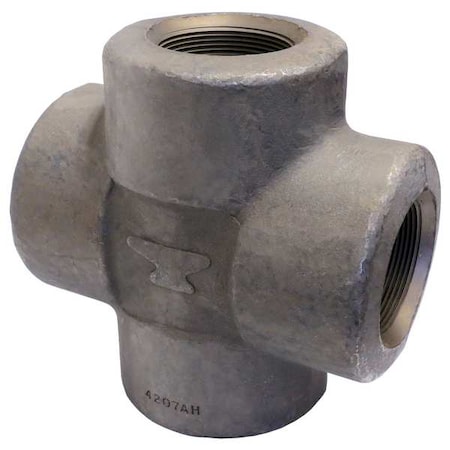 Anvil Cross Cross, 1" Pipe, FNPT, Forged Steel, Class 6000 0361237209