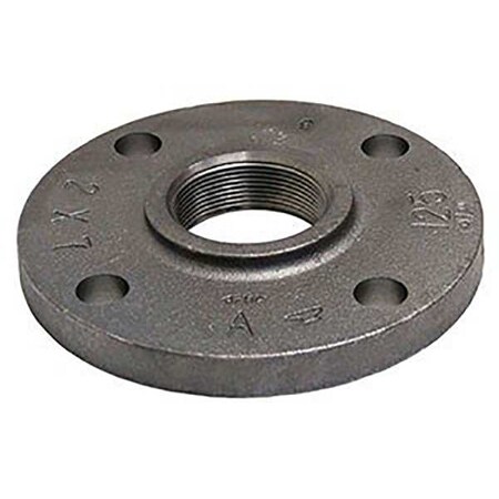 Anvil Flange, Threaded, Cast Iron, 2" Pipe Size 0309008803