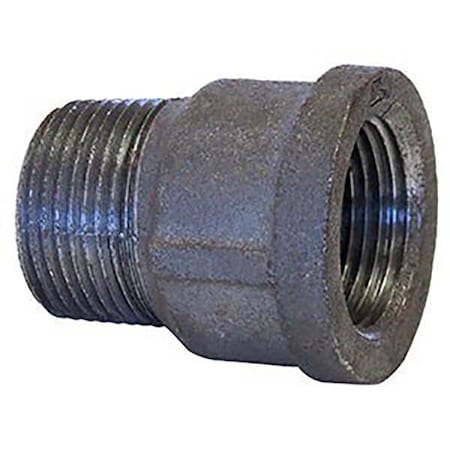 Anvil Extender Pressure Service Extension, 1/2" Pipe, MNPT x FNPT, Malleable Iron, Class 150 0310095419