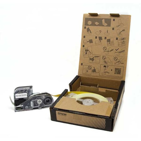 Epson ContinuousLabelStock, Yellow, Semi-Gloss B218VTBYPX