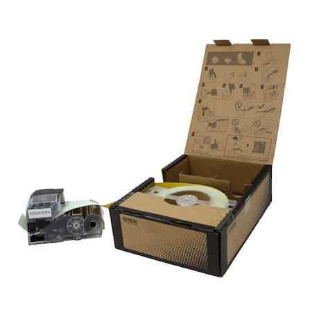 Epson ContinuousLabelStock, Yellow, Semi-Gloss B250VTBYPX