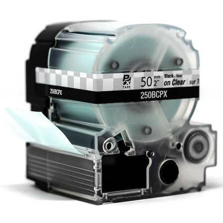 Epson Label/RibbonCartridge, Clear, Gloss, 2inW 250BCPX