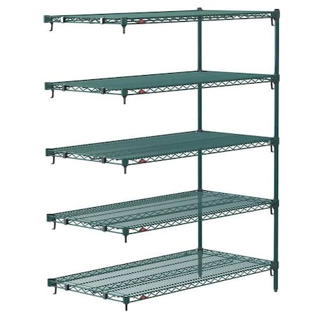 Metro Wire Shelving, Shelf, Metal, Adjustable 5AA317K3