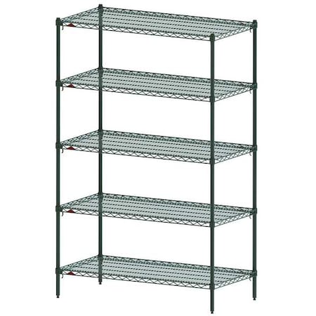 Metro Wire Shelving, Shelf, Metal, Adjustable 5A357K3