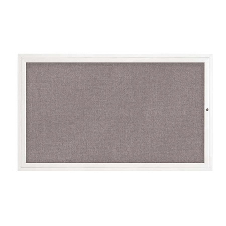 United Visual Products Corkboard, Surf/White, 60" x 36" UV3041-WHITE-SURF