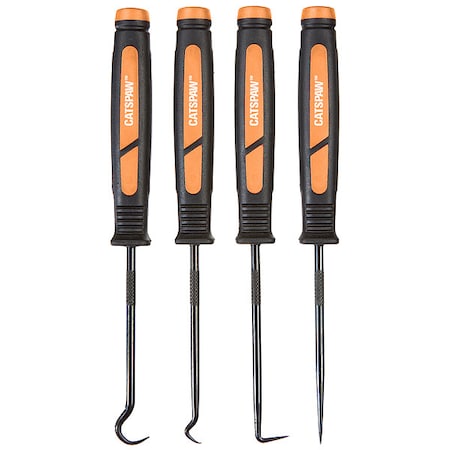 Mayhew Mini-Hook and Pick Set, 4 Pc 60003