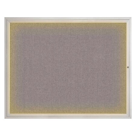 United Visual Products Corkboard, Surf/Satin, 60" x 48" UV317I2-SATIN-SURF