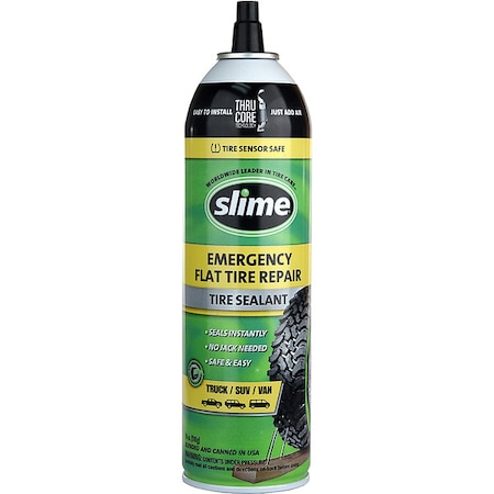 Slime Tire Sealant, White, Slime 60187
