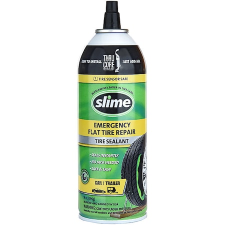 Slime Tire Sealant, White, Slime 60186