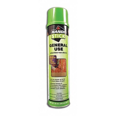 Handi-Foam Gun Foam, Adhesive, General Use, 20oz, Cream P10178