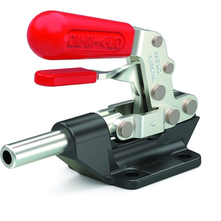 De-Sta-Co Toggle Clamp, Flanged Base, w/Lever, 600 603-R