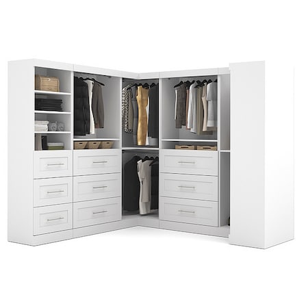 Bestar Storage Kit, White, 100" 26858-17