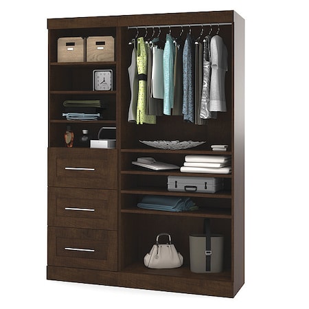 Bestar Classic Kit, Chocolate, 61" 26870-69