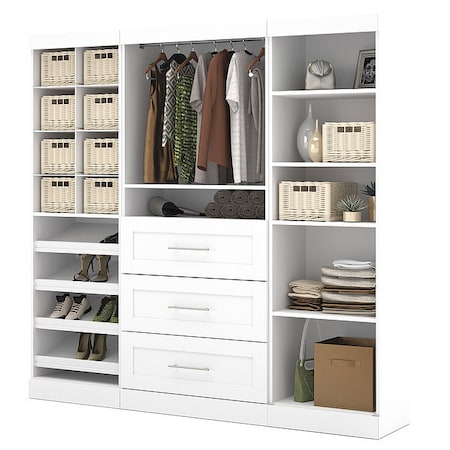 Bestar Pur Storage Kit, White 26853-17