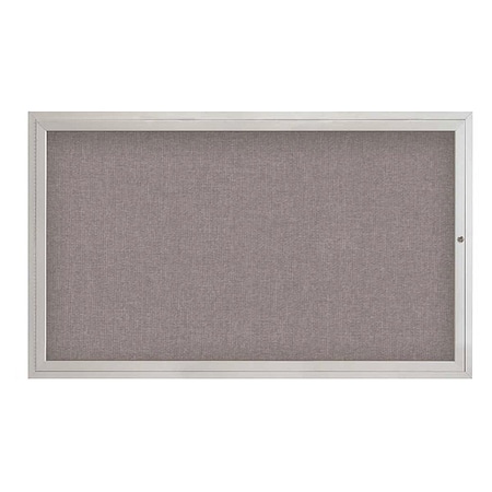 United Visual Products Corkboard, 60"x36", Surf/Satin UV4051-SATIN-SURF