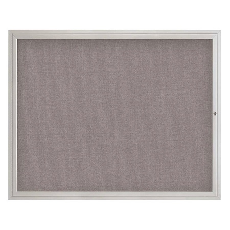 United Visual Products Corkboard, 60"x48", Surf/Satin UV4052-SATIN-SURF