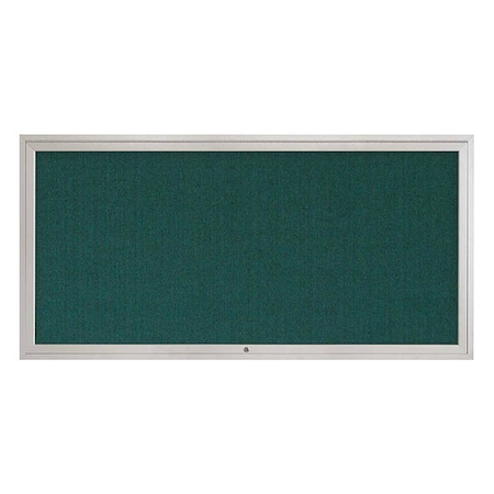 United Visual Products Corkboard, 72"x36", Dark Spruce/Satin UV4071-SATIN-DRKSPR