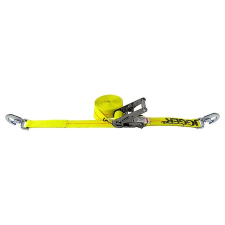 Lift-All Tiedown, RtchtStrapAsmbly, 1600 lb, Snap Hk 60509