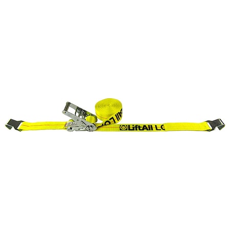 Lift-All Cargo Strap, Ratchet, 27 ft x 2 In, 1600 lb 60501