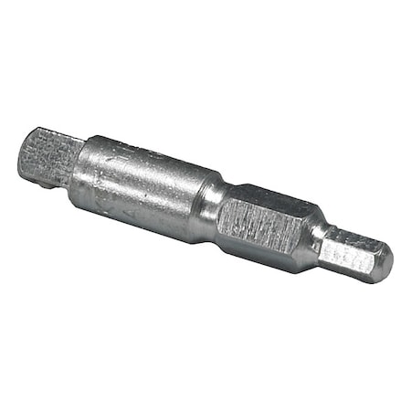 Yellow Jacket Hex Key Adapter, 8 in L, Alloy Steel 60638