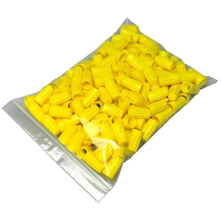ZORO SELECT F41218 Reclosable Poly Bag, Zip Seal, 18 in L