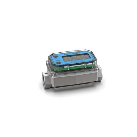 Flomec Electronic Flowmeter, 1/2", FNPT, 8.1" L G2S05NQ9GMA