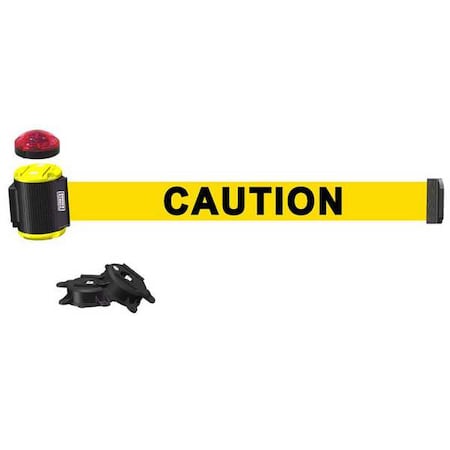 Banner Stakes Magnetic Wall Mount Barrier w/Light MH1501L