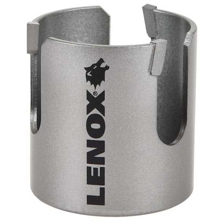 Lenox Hole Saw, Diameter:2 9/16", Carbide Tipped LXAH429162