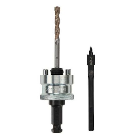 Lenox HoleSawArbor, 5/8"-18, For:1-1/4"to6 LXAH9123PBM