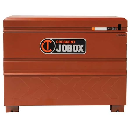 CRESCENT JOBOX Chest-Style Jobsite Box, Brown, 48 in W x 30 in D x 27 in H 2DL-656990