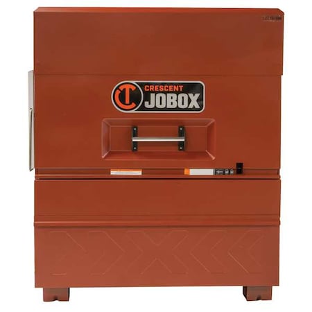 Crescent Jobox Piano-Style Jobsite Box, Brown, 48 in W x 31 in D x 57 in H 2D-681990