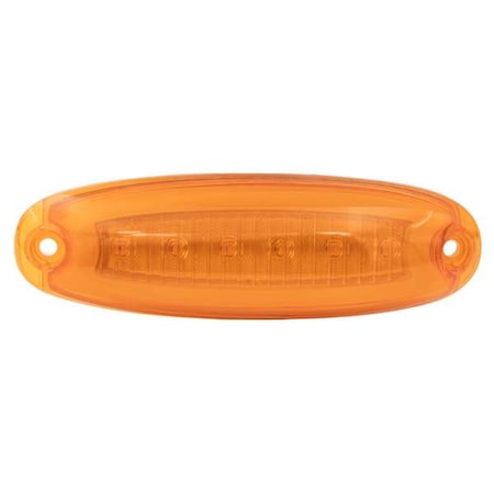 Maxxima Oval Clearance Marker P2/P3/PC Amber M17200Y
