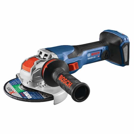 Bosch Angle Grinder, 18V DC, 5 in or 6 in Wheel Dia. GWX18V-13CN